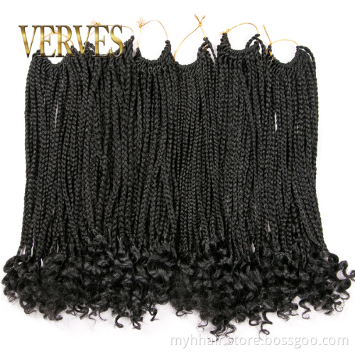14 inch and 18 inch Crochet Hair Extensions 24 Strands/pack Ombre Braiding Hair Braids twist Box Braids Hair Synthetic
